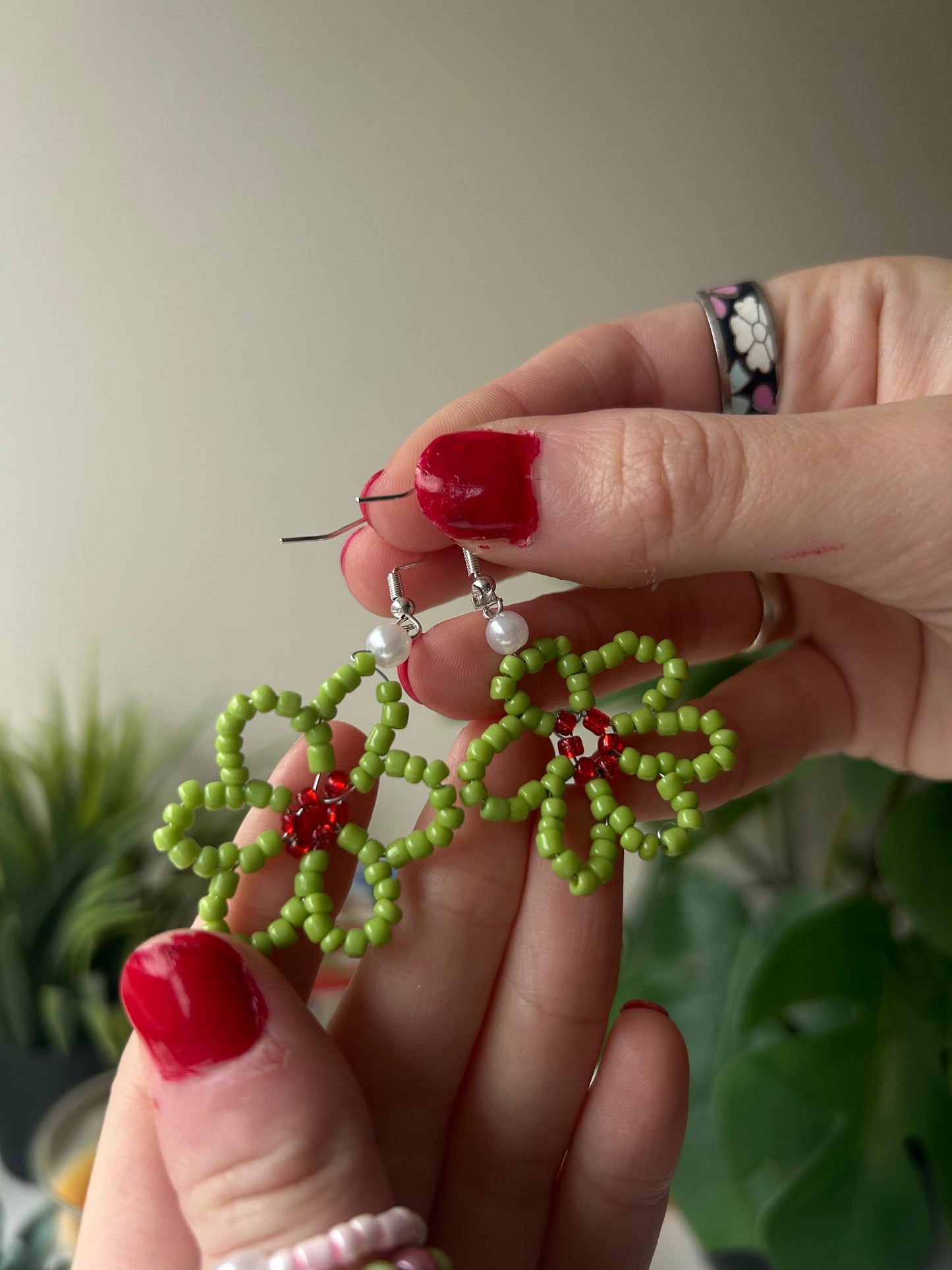 Small Flower Earrings