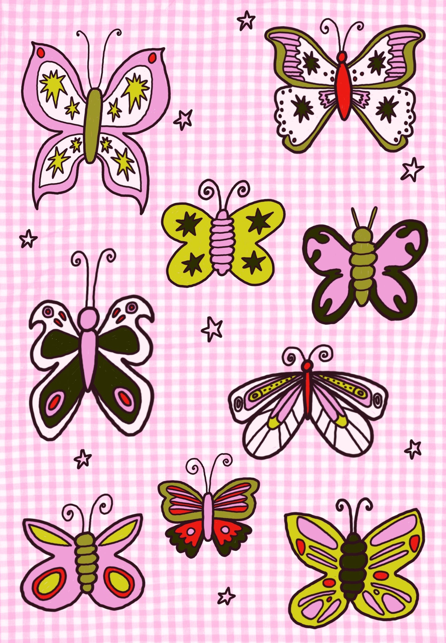 Funky Butterflies 🦋