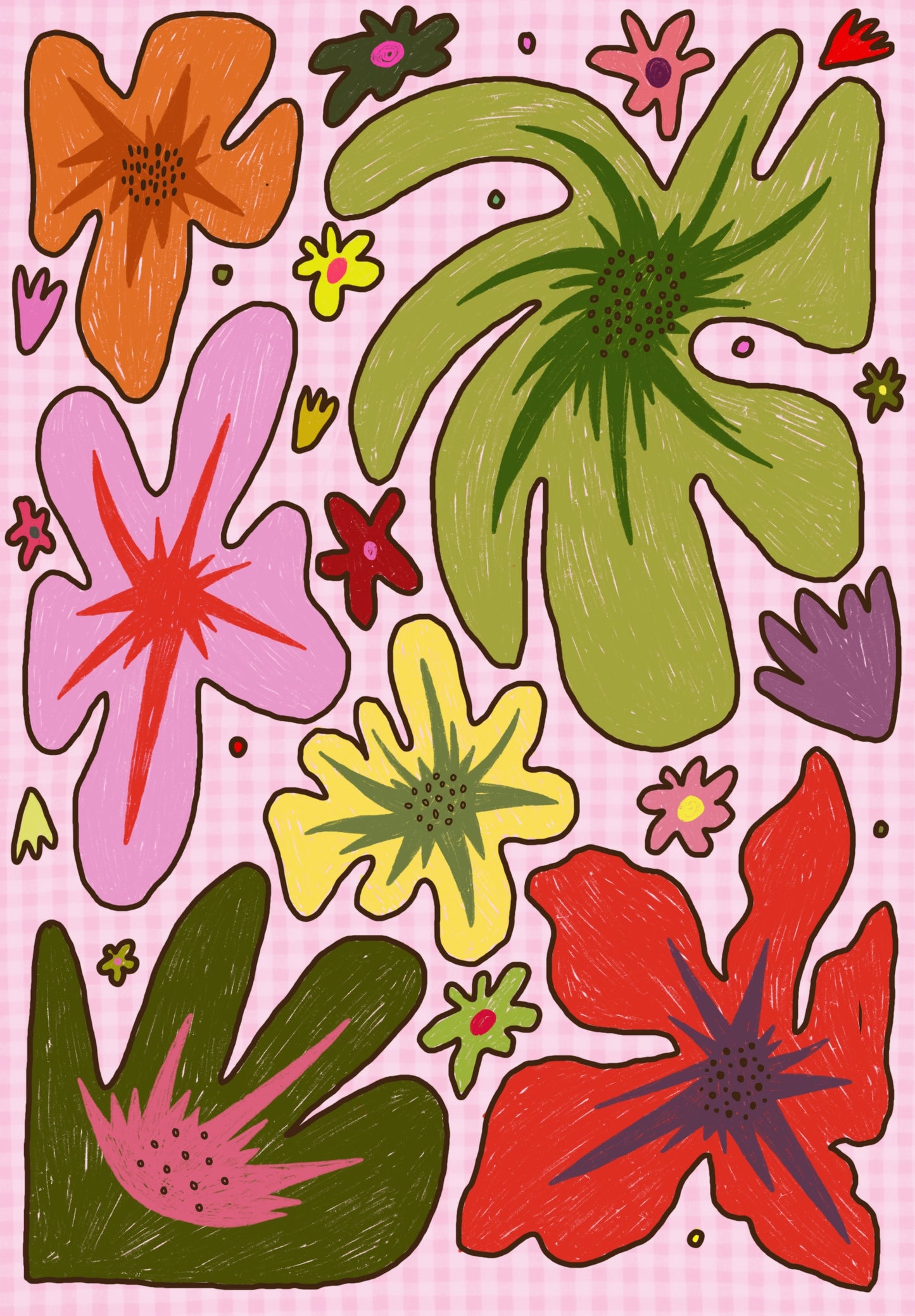 Wonky Flowers 💐