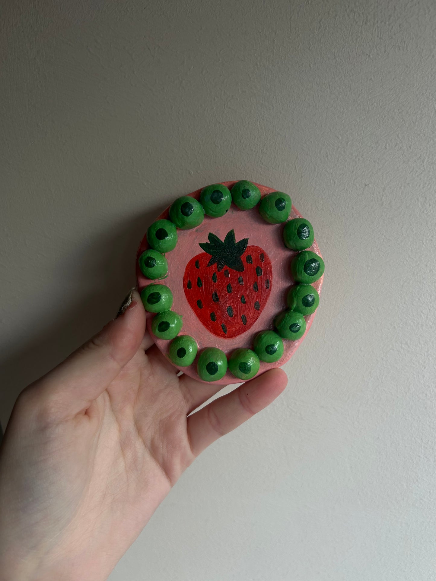 Strawberry - Clay Trinket