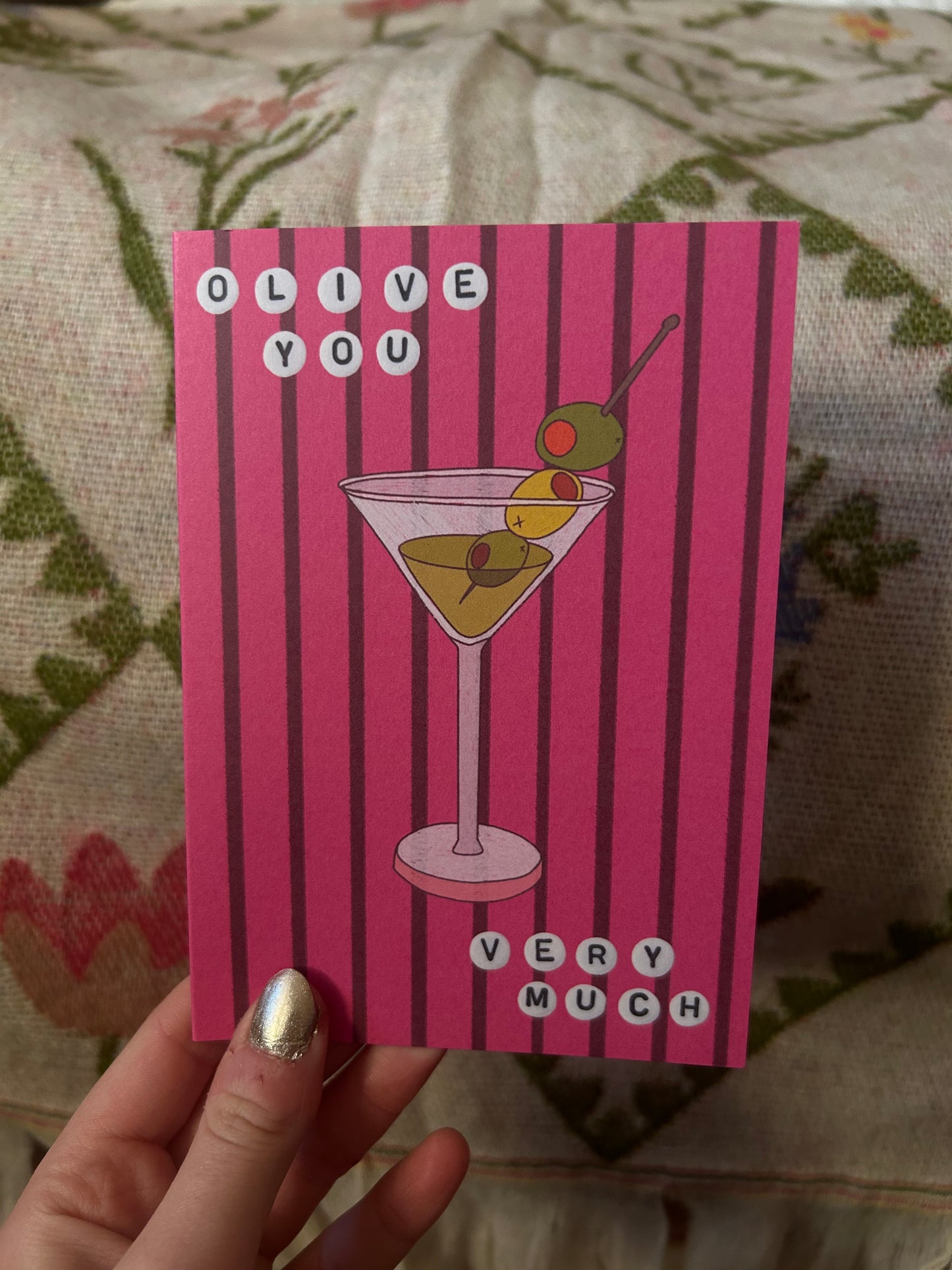 Olive You Very Much Card