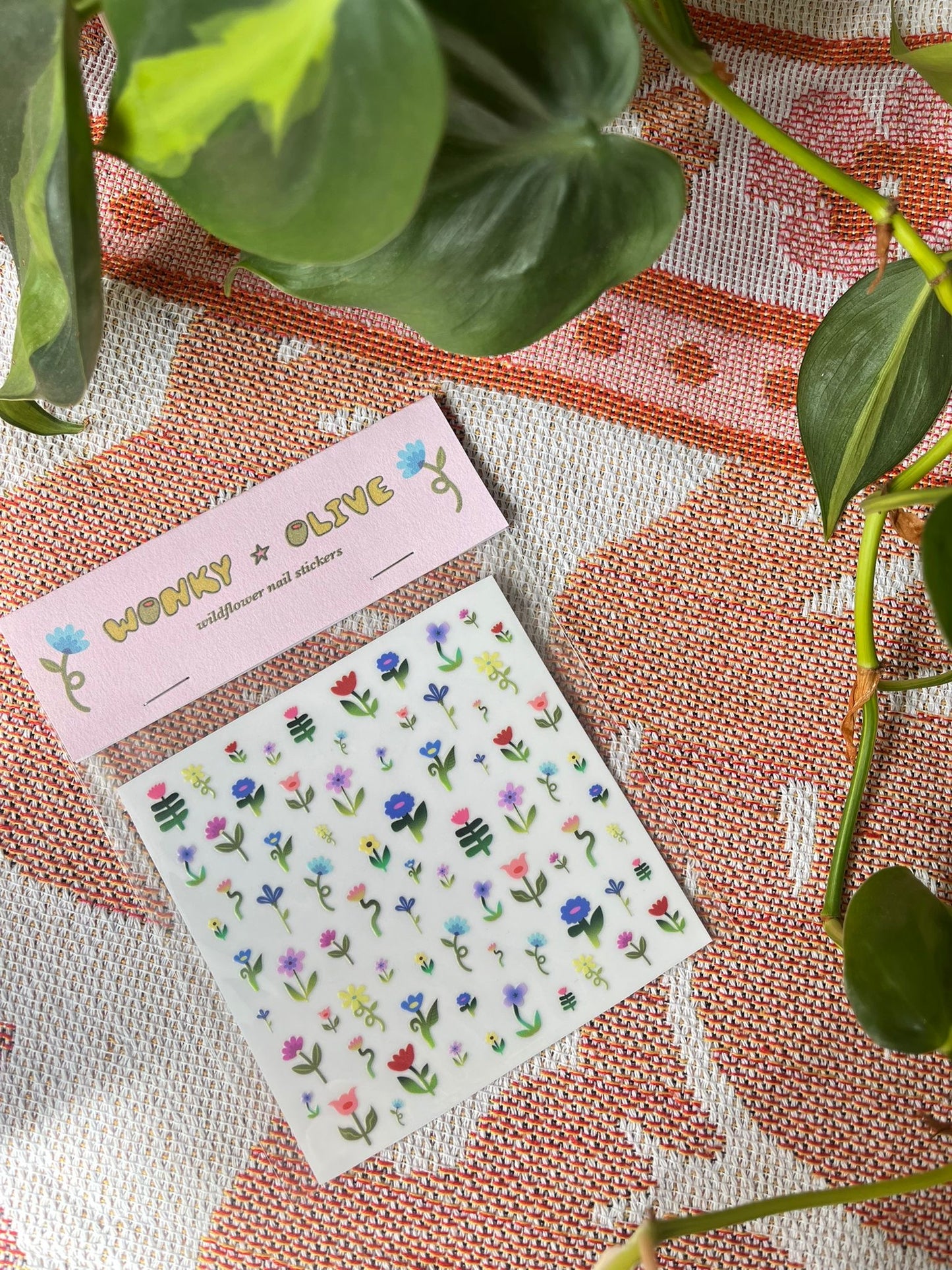 Wildflower Nail Stickers