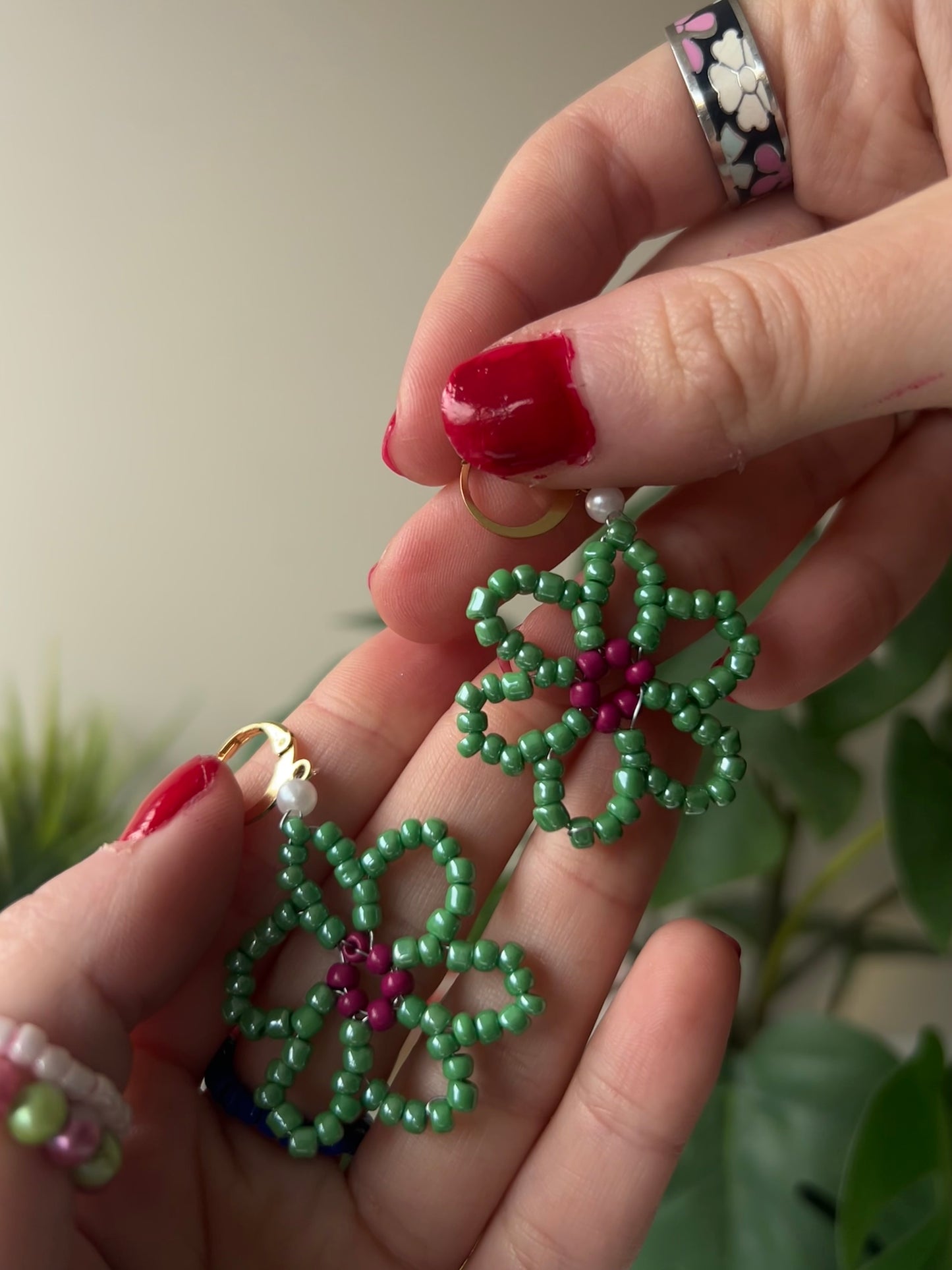 Small Flower Earrings