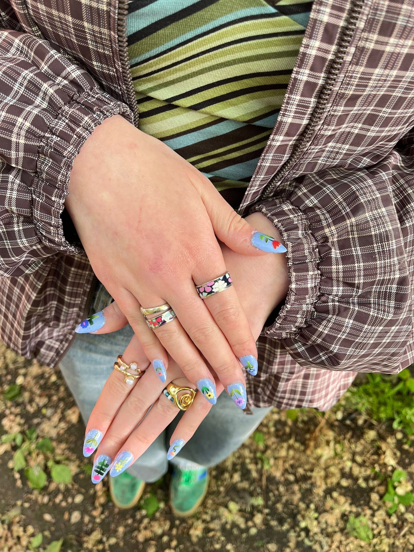 Wildflower Nail Stickers
