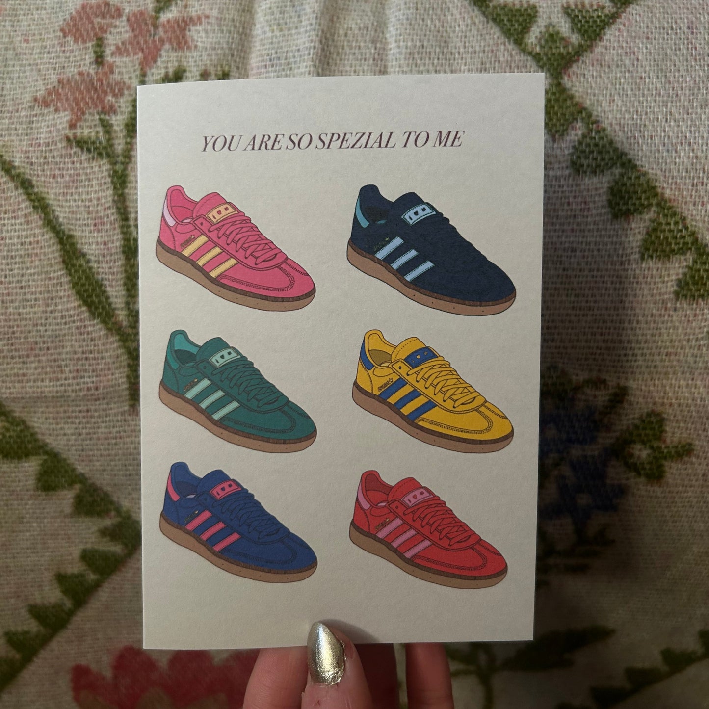 YOU ARE SO SPEZIAL TO ME Card