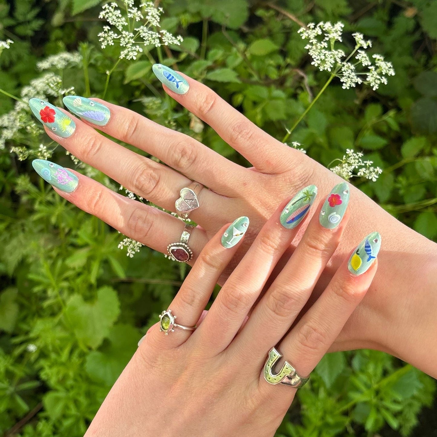 Sun Kissed Nail Stickers