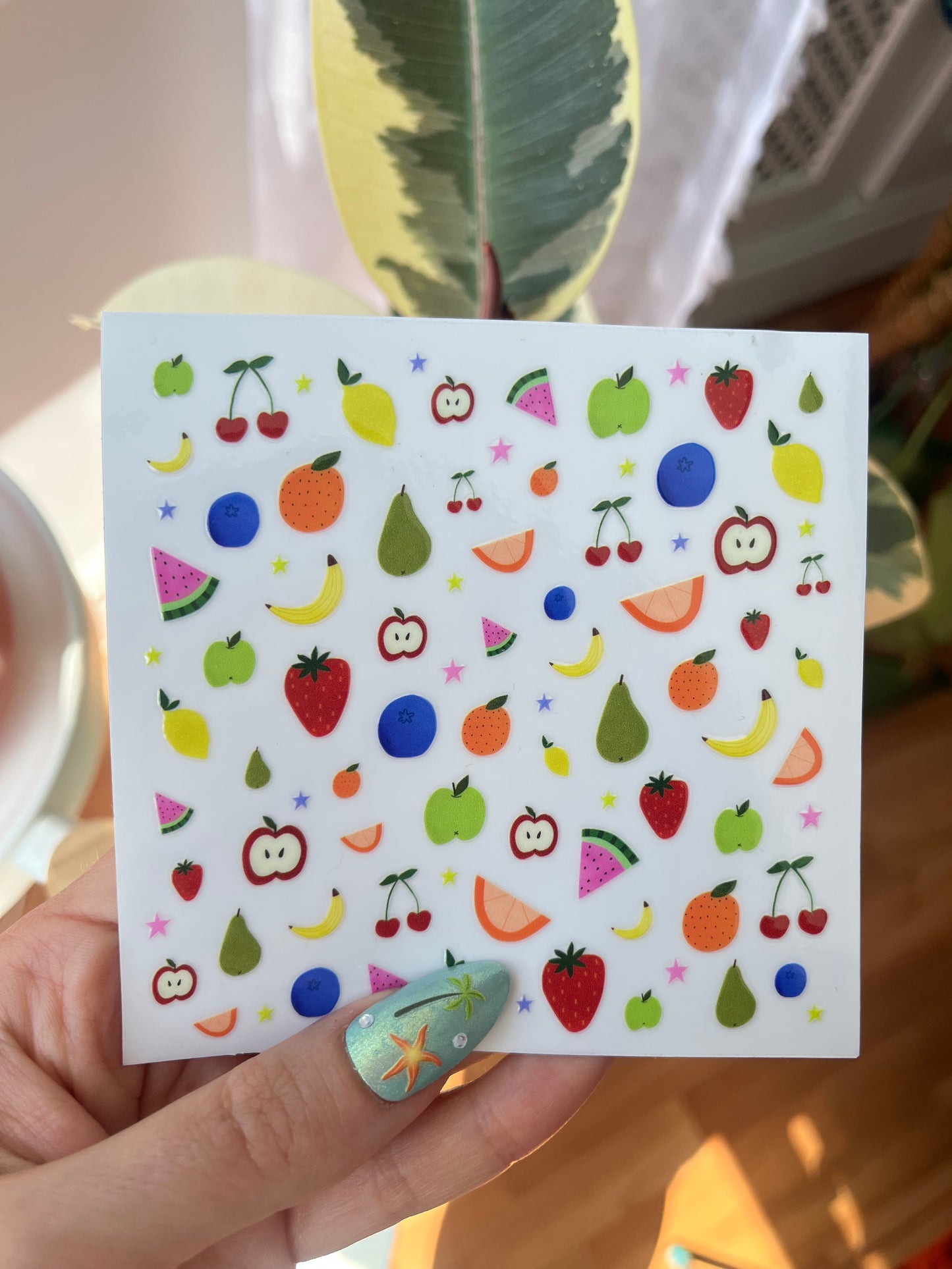 Funky Fruit Nail Stickers