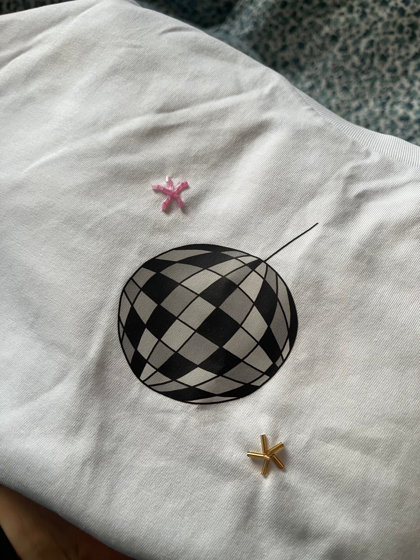 MADE TO ORDER - Boogie Galz Tee with Beaded Embellishments